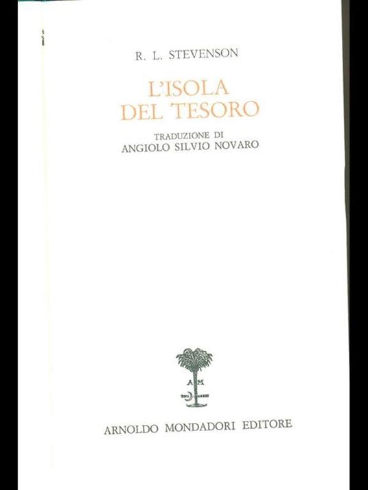 L' isola del tesoro - Robert Louis Stevenson - copertina