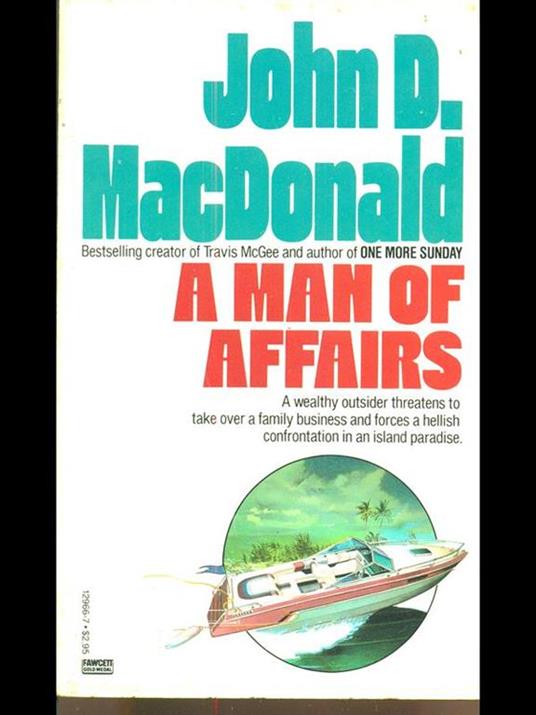 A man of affairs - copertina