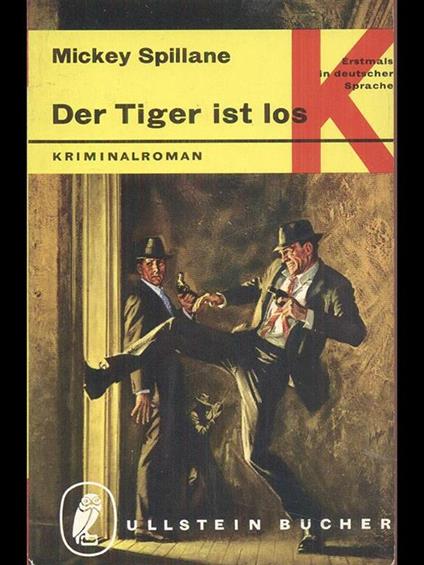Der tiger ist los - Mickey Spillane - copertina