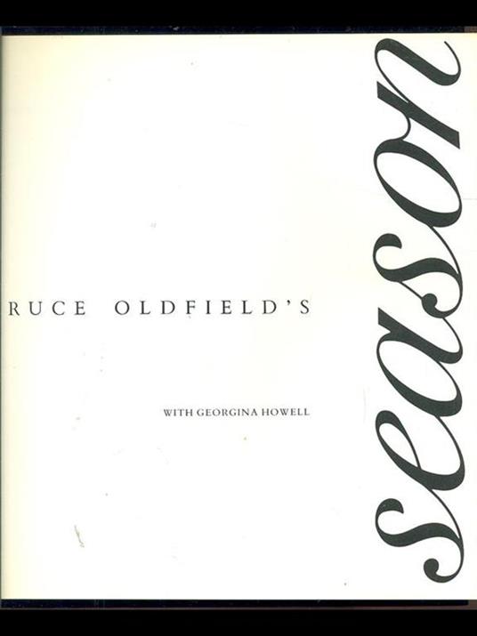 Bruce Oldfield's season - copertina