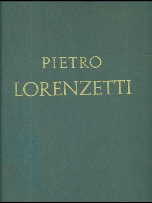 Pietro Lorenzetti - Cesare Brandi - copertina