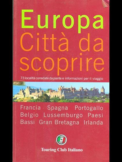 Europa. Città da scoprire. Vol 1 - copertina
