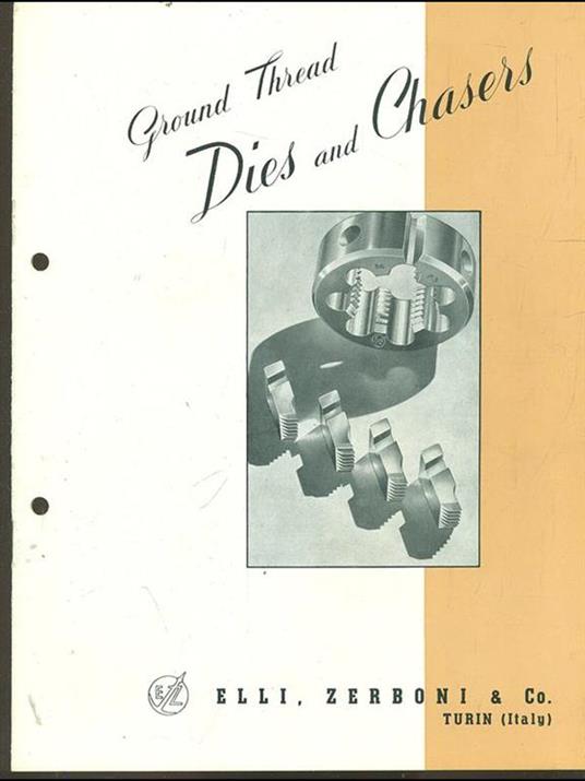Ground thread dies and chasers - copertina