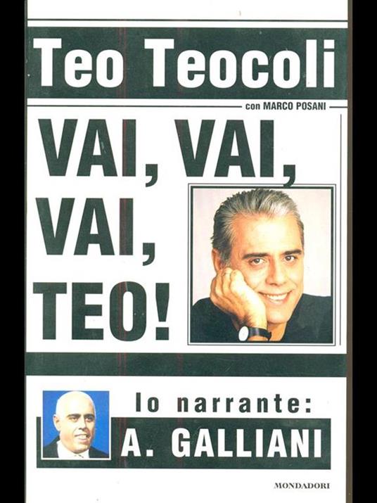 Vai, vai, vai Teo! - Teo Teocoli - copertina