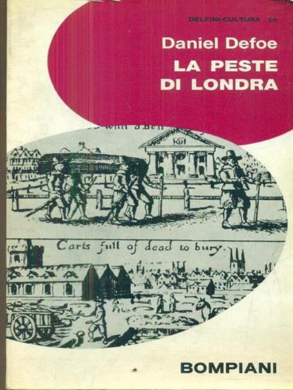 La peste di Londra - Daniel Defoe - copertina