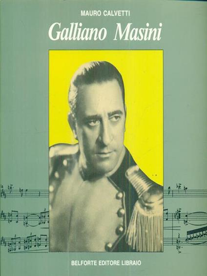 Galliano Masini di: Mauro Calvetti - copertina