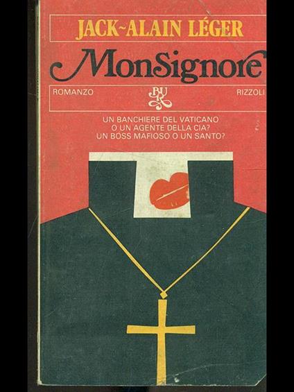 Monsignore - Jack-Alain Léger - copertina