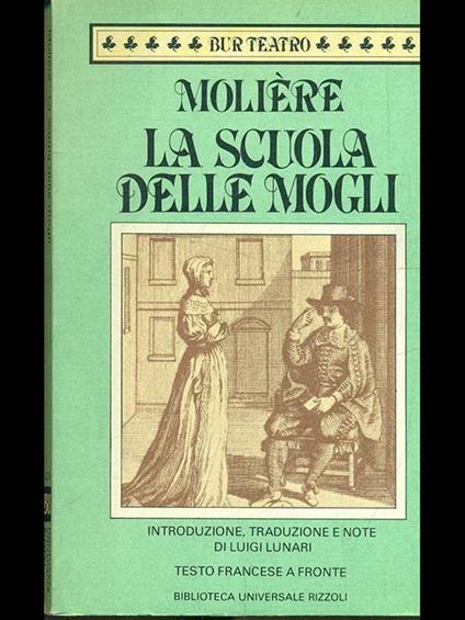 La scuola delle mogli - Molière - copertina
