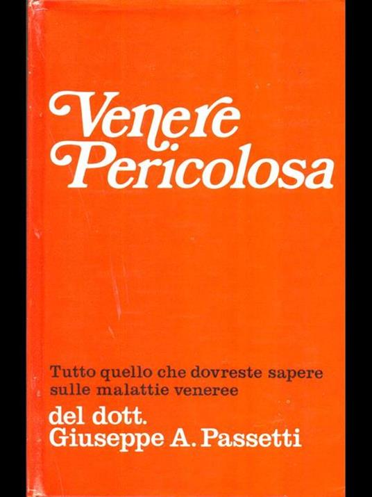 Venere Pericolosa - copertina