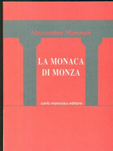 La monaca di Monza - Alessandro Manzoni - copertina