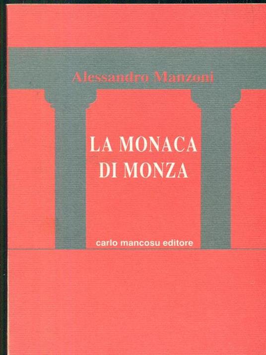 La monaca di Monza - Alessandro Manzoni - copertina