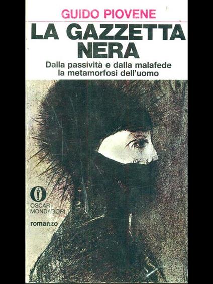 La gazzetta nera - Guido Piovene - copertina