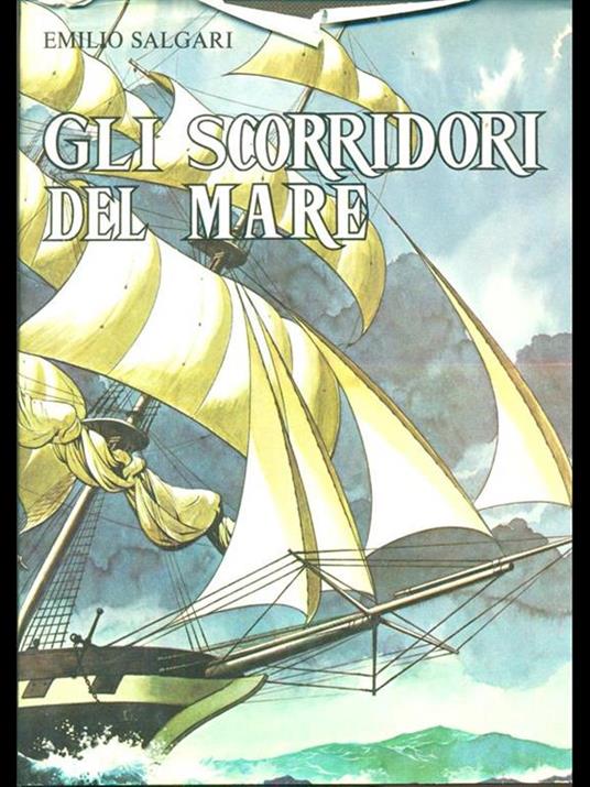 Gli scorridori del mare - Emilio Salgari - copertina