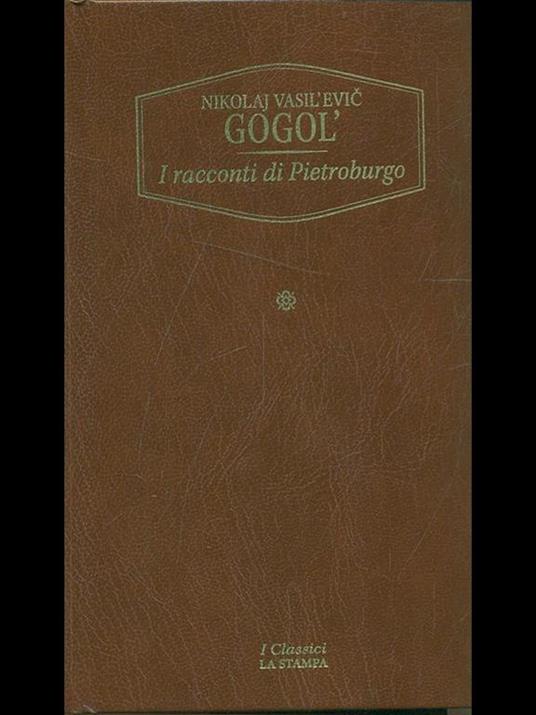 I Racconti di Pietroburgo - Nikolaj Gogol' - copertina