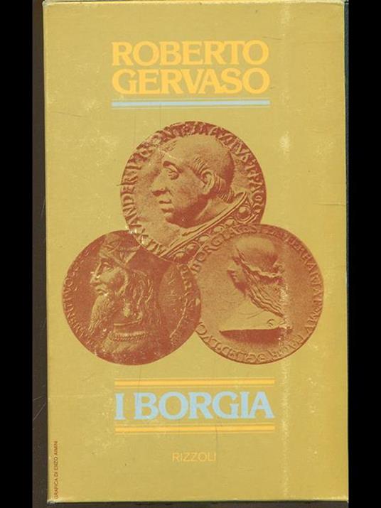 I Borgia - Roberto Gervaso - copertina