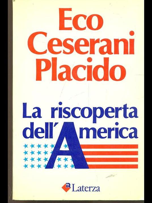 La riscoperta dell'America - copertina