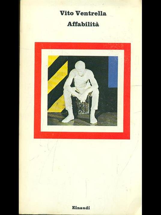 Affabilità - Vito Ventrella - copertina