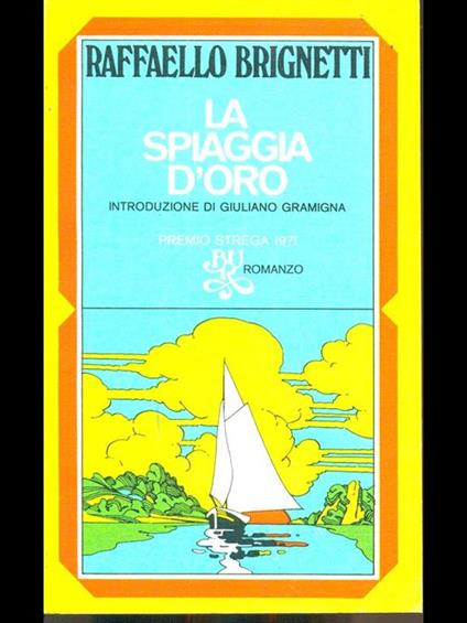 La spiaggia d'oro - Raffaello Brignetti - copertina