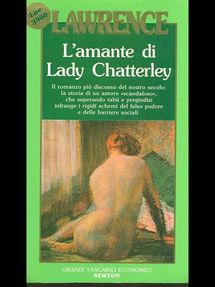 L' amante di Lady Chatterley - David Herbert Lawrence - copertina