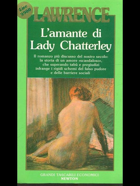 L' amante di Lady Chatterley - David Herbert Lawrence - copertina