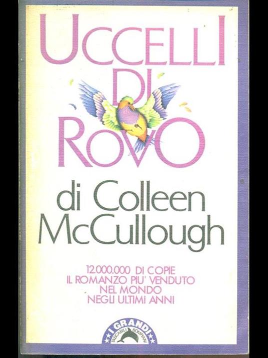 Uccelli di rovo - Colleen McCullough - copertina