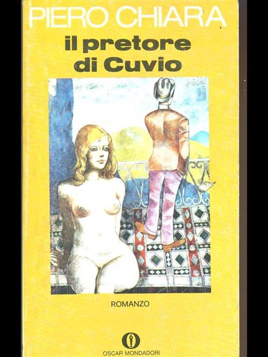 Il pretore di Cuvio - Piero Chiara - copertina