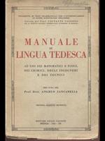 Manuale di lingua tedesca