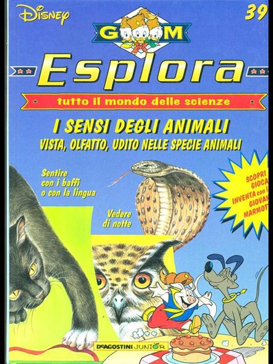 Esplora 39. I sensi degli animali - copertina