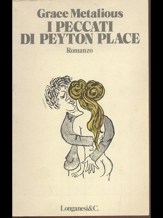 peccati di Peyton place - Grace Metalious - copertina