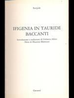 Ifigenia in Tauride Baccanti