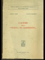 L' autore della 'Nencia da Barberinò