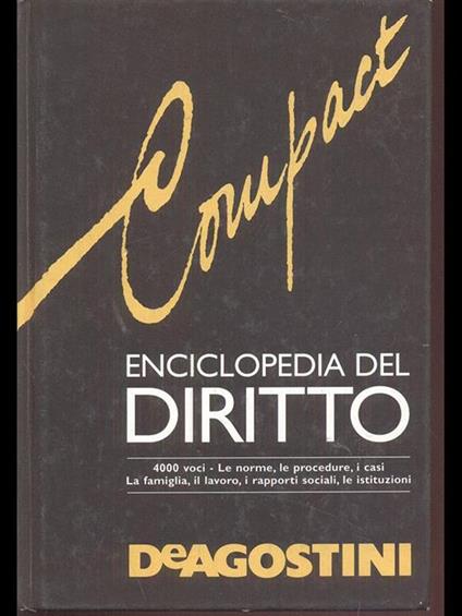 Enciclopedia del diritto - copertina