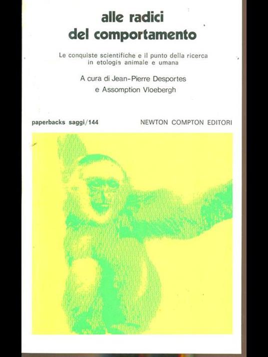 Alle radici del comportamento - copertina