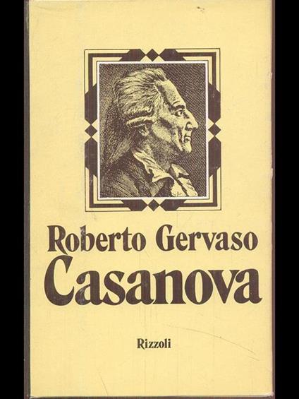 Casanova - Roberto Gervaso - copertina