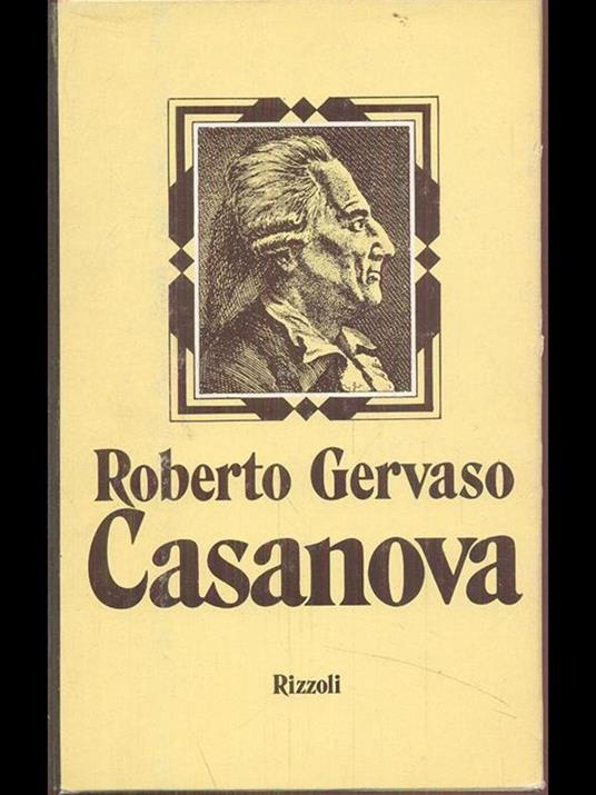 Casanova - Roberto Gervaso - copertina