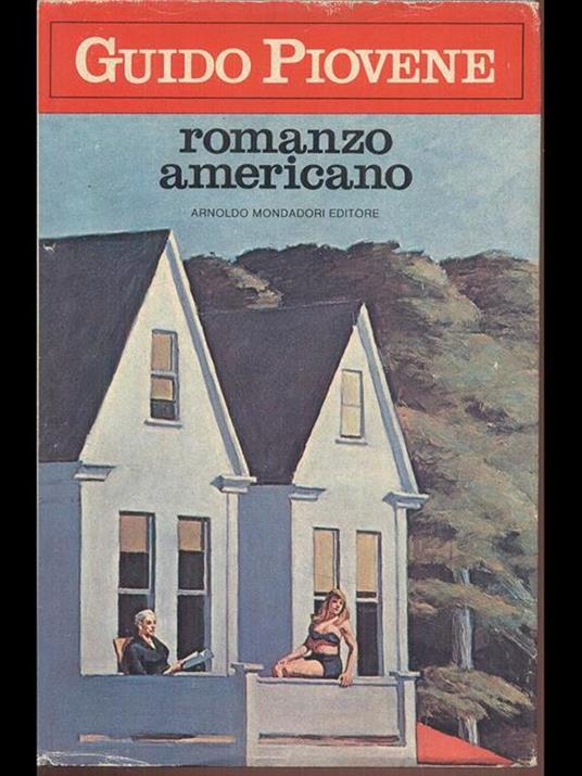 Romanzo americano - Guido Piovene - copertina