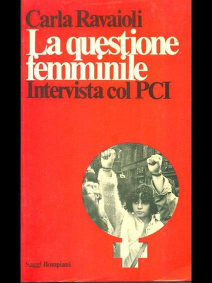 La questione femminile - Carla Ravaioli - copertina