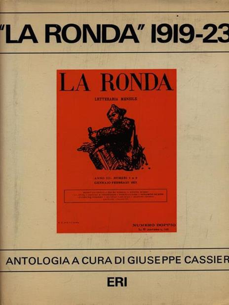 La Ronda 1919-23 - Giuseppe Cassieri - copertina