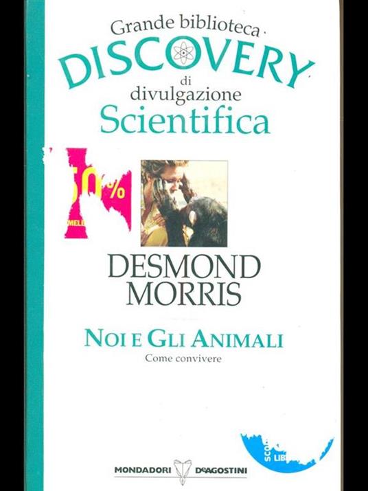 Noi e gli animali - Desmond Morris - copertina