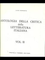 Antologia della critica della letteratura italiana Vol. 2