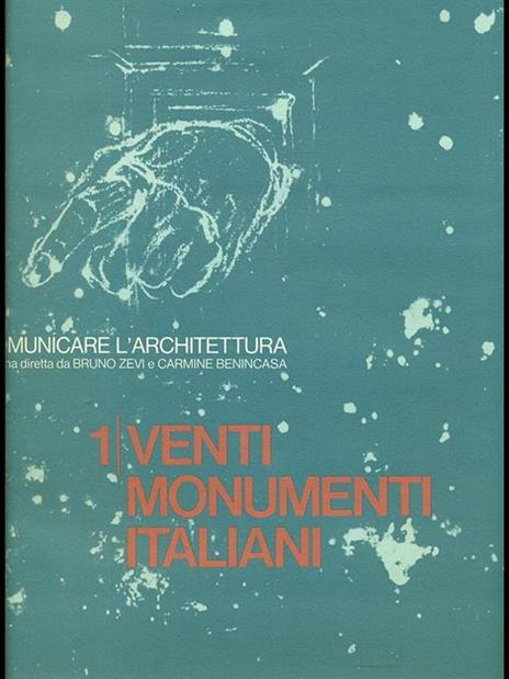 Venti monumenti italiani - copertina
