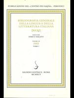 Bibliografia generale della lingua e della letteratura italiana 1993 Vol. 3/1