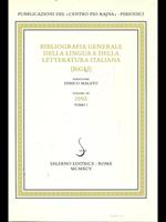 Bibliografia generale della lingua e della letteratura italiana 1993 Vol. 3/1