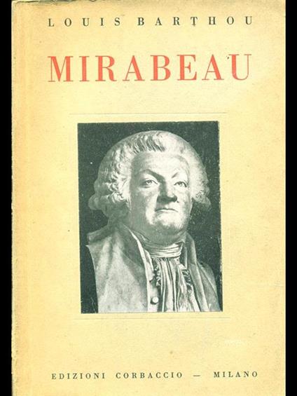 Mirabeau - Louis Barthou - copertina