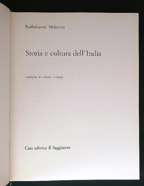 Storia e cultura dell'India