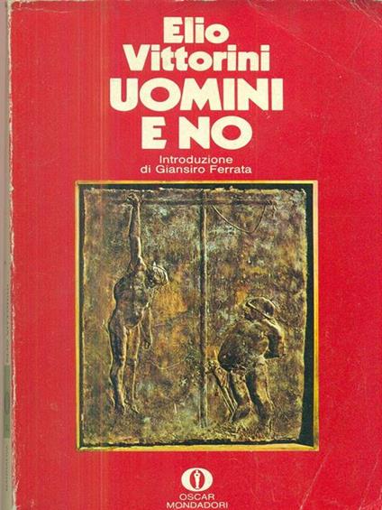 Uomini e no - Elio Vittorini - copertina