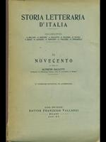 Storia letteraria d'Italia. Il Novecento