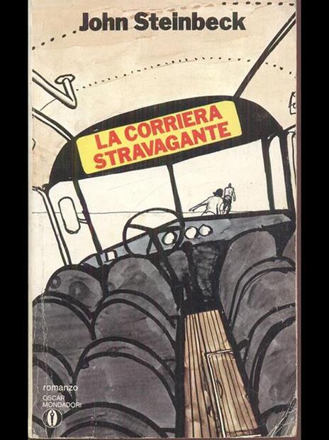 La corriera stravagante - John Steinbeck - copertina