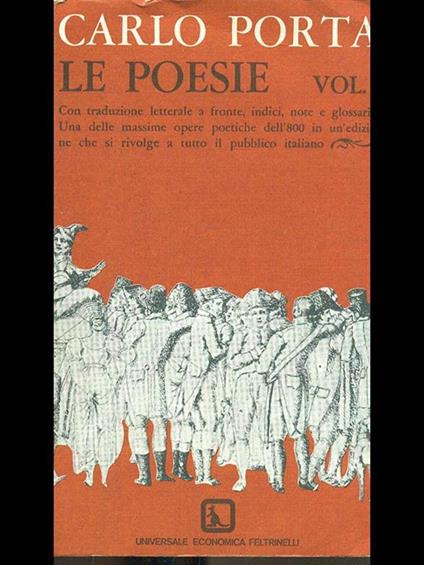 Le poesie - Carlo Porta - copertina