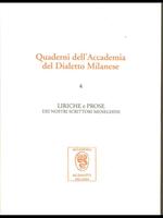 Quaderni dell'Accademia del Dialetto Milanese 4